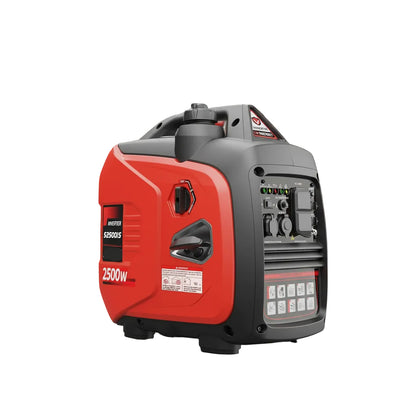 SIOKIUU 2500W Quiet Inverter Generator with CO Sensor
