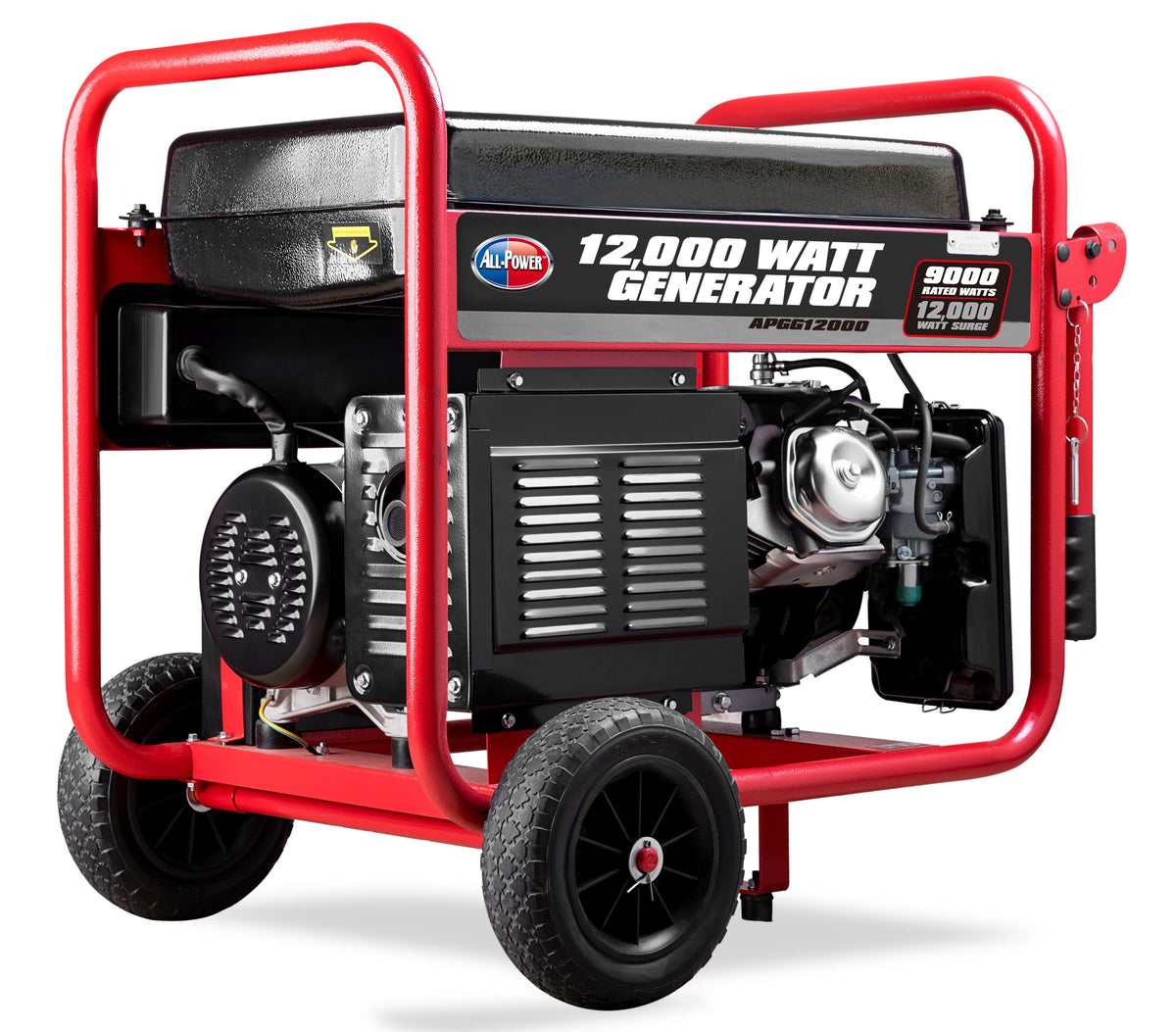 12000 Watt Portable Generator W/ Electric Start, Gas Powered, APGG12000 — product view 2