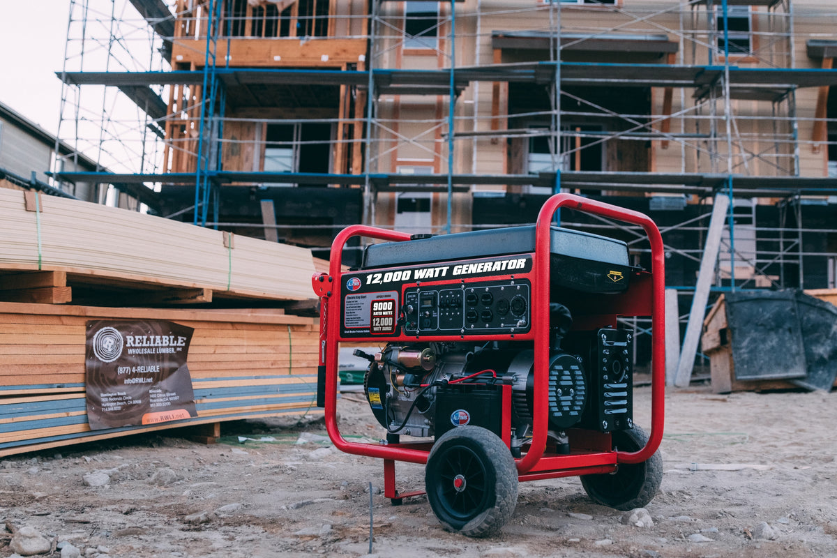 12000 Watt Portable Generator W/ Electric Start, Gas Powered, APGG12000 — product view 6