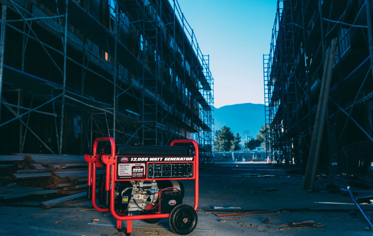 12000 Watt Portable Generator W/ Electric Start, Gas Powered, APGG12000 — product view 7