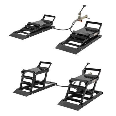 Black Widow Hydraulic Car Lift Ramps 3,000 Lb Capacity