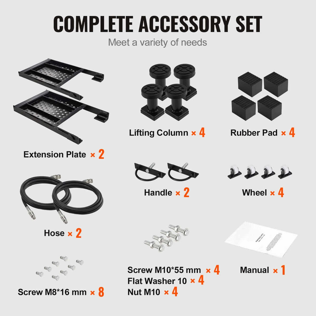 Portable Car Lift 7000 LBS Automatic Car Lift System Jack for Home Garage — product view 7