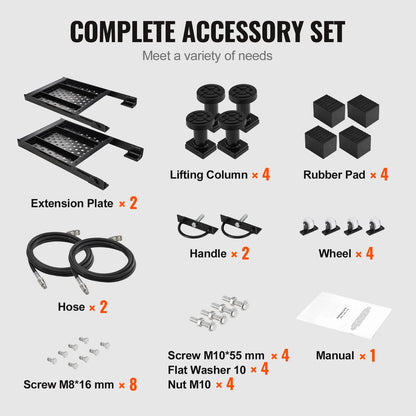 Portable Car Lift 7000 LBS Automatic Car Lift System Jack for Home Garage — product view 7