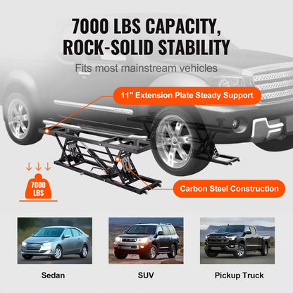 Portable Car Lift 7000 LBS Automatic Car Lift System Jack for Home Garage — product view 9