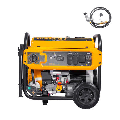 Uimoso 13500W Dual Fuel Portable Generator Gas & LPG